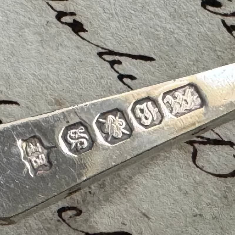 50453-珍稀19世紀末珍珠母貝叉