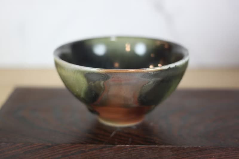 【送禮好物】120ml 天目釉 柴燒茶杯 茶碗 鶯歌名家葉敏祥作品