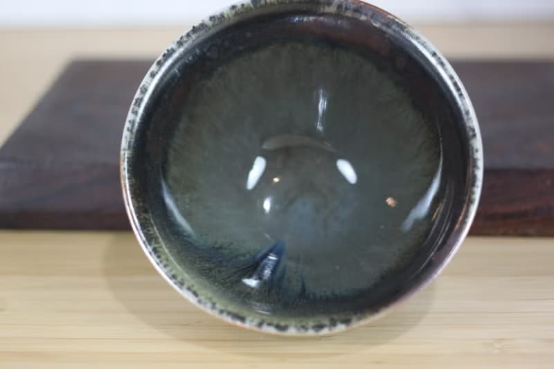 【送禮好物】120ml 天目釉 柴燒茶杯 茶碗 鶯歌名家葉敏祥作品