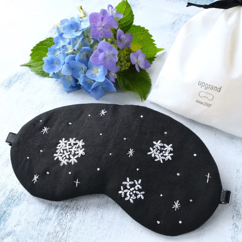 日本眼罩優惠２件套| 繡球花 |有附收納袋|免費禮品包裝