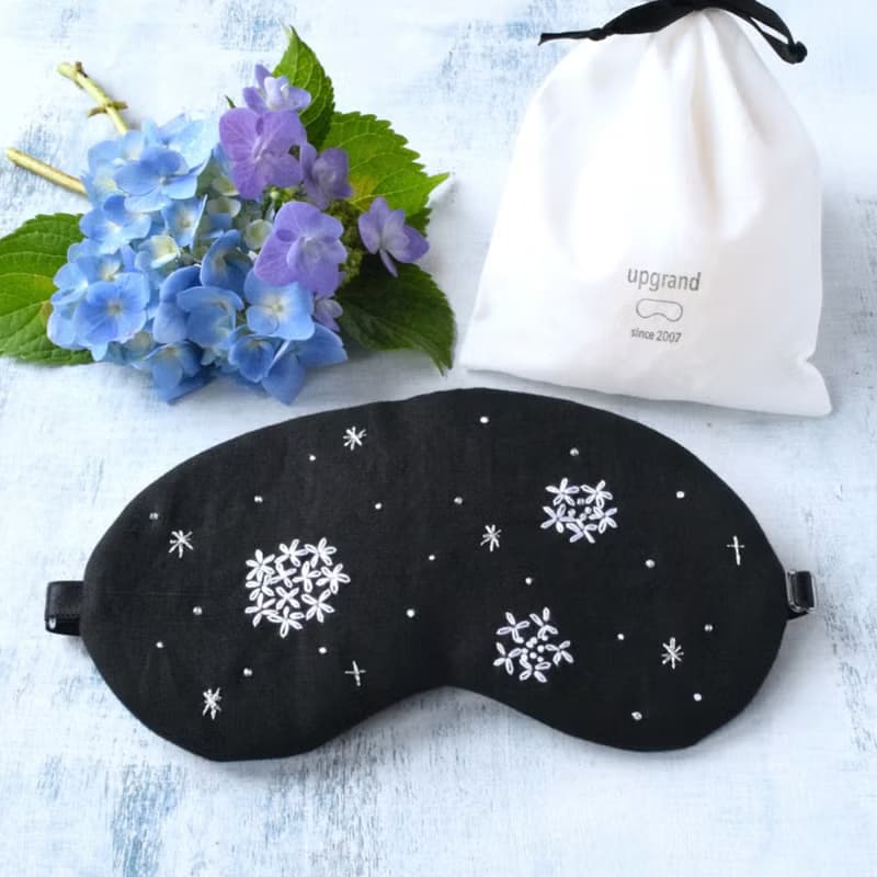 日本眼罩優惠２件套| 繡球花 |有附收納袋|免費禮品包裝