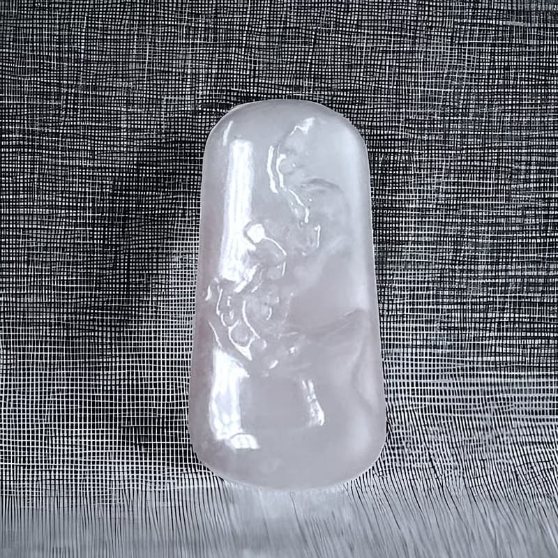 高冰種翡翠巧雕梅花牌 |天然緬甸玉翡翠A貨 | 送禮
