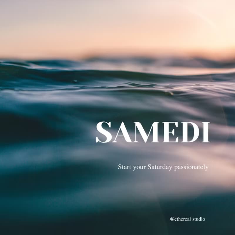 SAMEDI- Reed Diffuser 120ml