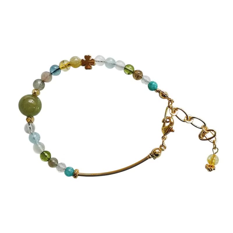 C.Lady晶女子。脈輪水晶系列－糖果水晶手鍊