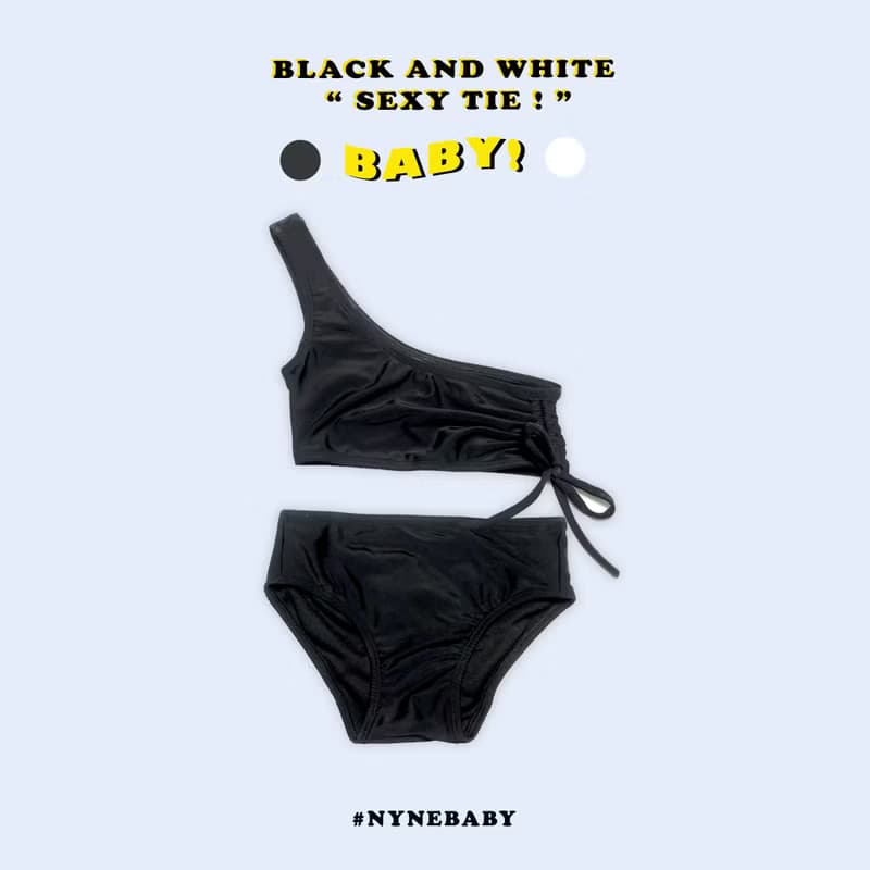 Sexy Tie : Kids Two Pieces : Black