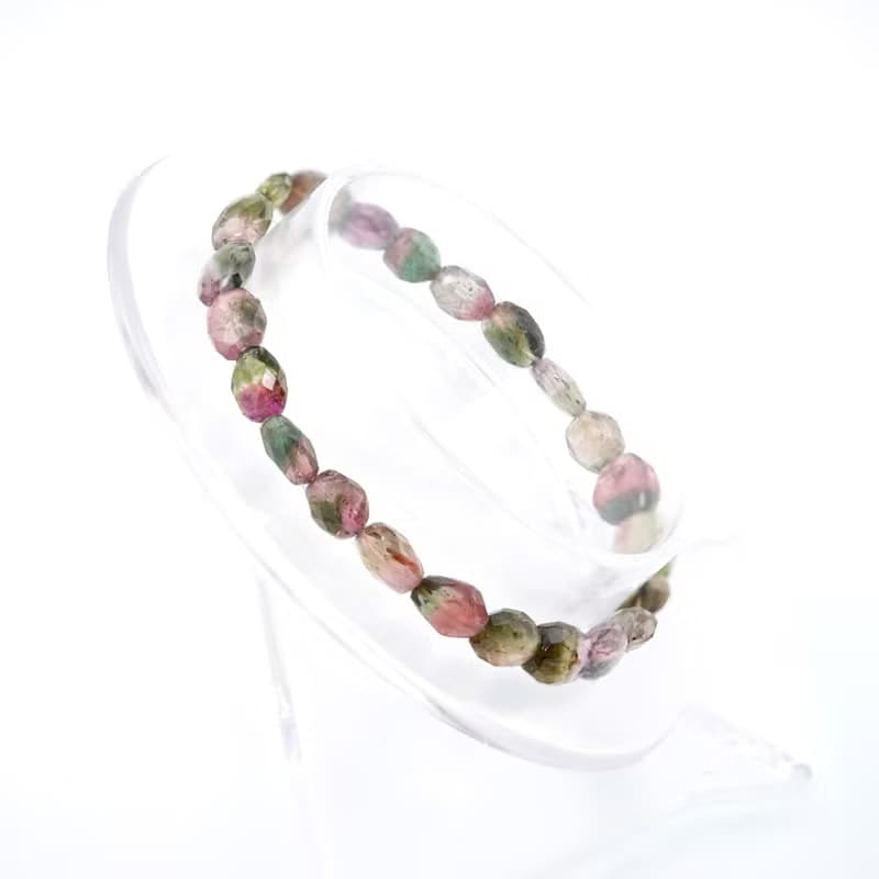 寶麗金珠寶-天然雙色碧璽手鍊