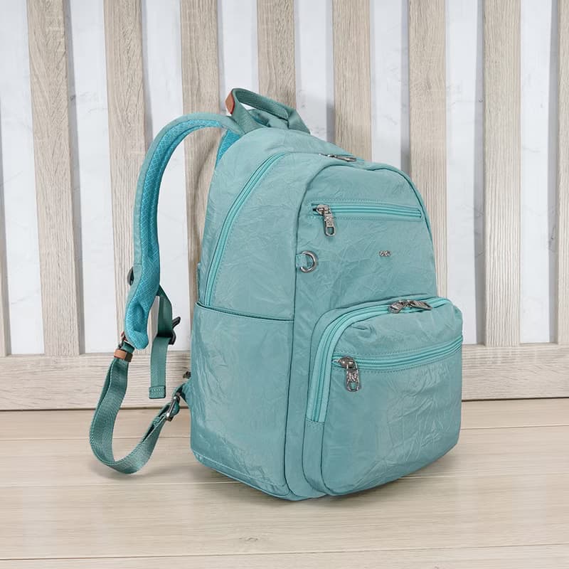 (蒂芬妮藍)必buy輕盈紙感旅行後背包33531