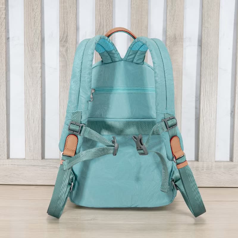 (蒂芬妮藍)必buy輕盈紙感旅行後背包33531