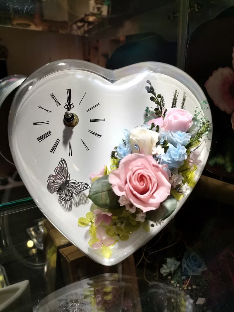 老朋友限定禮 花 • 獻愛 花時計  時時刻刻屬於你  情人節