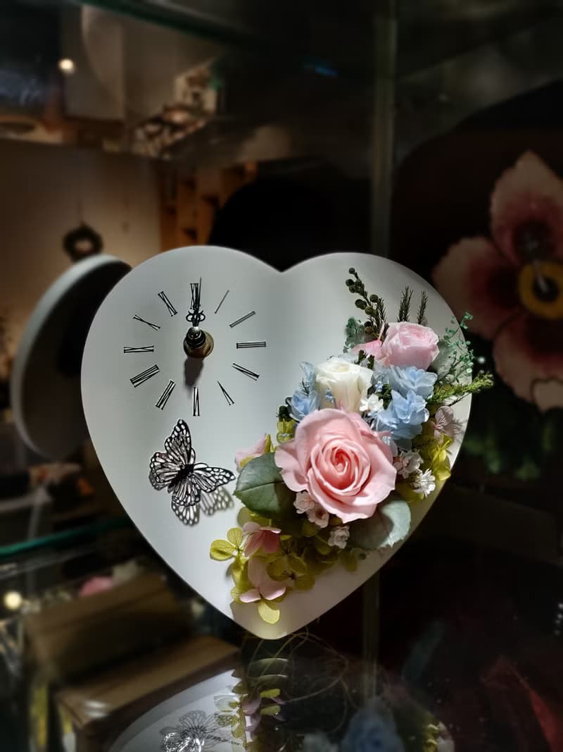 老朋友限定禮 花 • 獻愛 花時計  時時刻刻屬於你  情人節