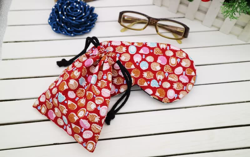 小刺蝟 可調式眼罩  贈收納袋　sleep mask