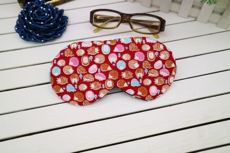 小刺蝟 可調式眼罩  贈收納袋　sleep mask