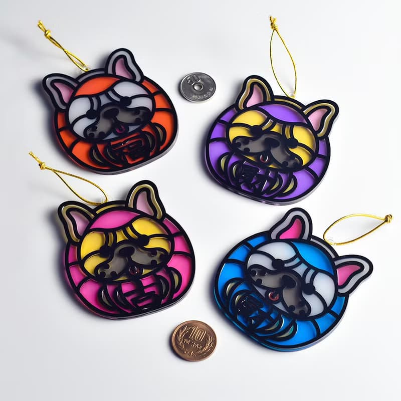 動物達摩 法鬥 掛飾 l 蛇年 福貼 揮春 春聯 招財貓 招福貓 法虎