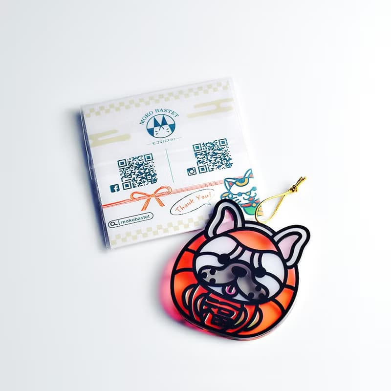 動物達摩 法鬥 掛飾 l 蛇年 福貼 揮春 春聯 招財貓 招福貓 法虎