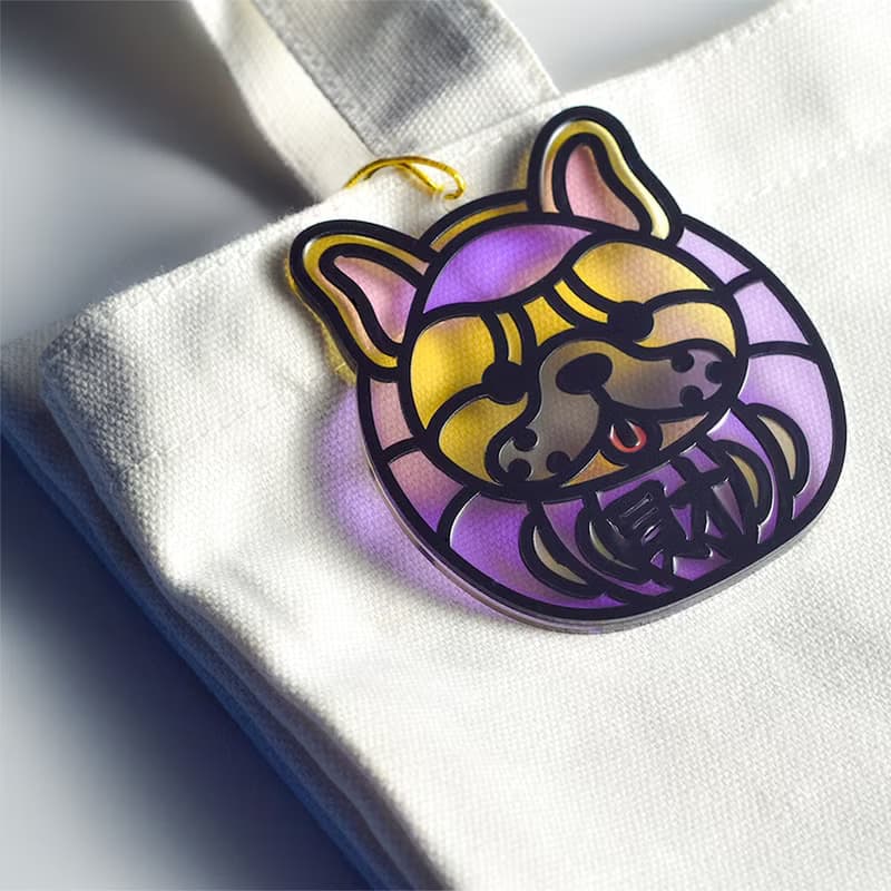 動物達摩 法鬥 掛飾 l 蛇年 福貼 揮春 春聯 招財貓 招福貓 法虎