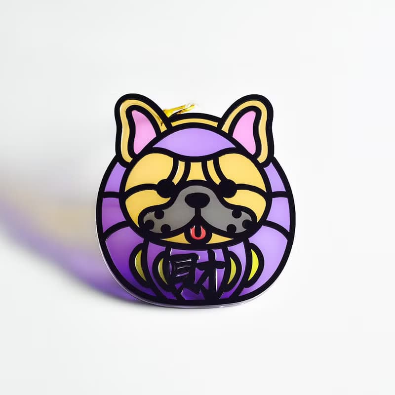 動物達摩 法鬥 掛飾 l 蛇年 福貼 揮春 春聯 招財貓 招福貓 法虎