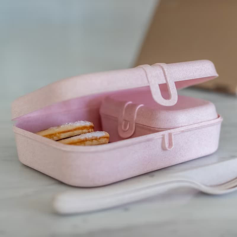 德國koziol Lunch TO GO 有機餐盒 │ 保鮮盒+餐具組