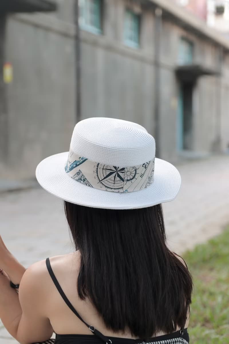 Unni柔美飄逸草帽-編織帽 帽子 登山帽 草帽 防曬 straw hat 禮帽