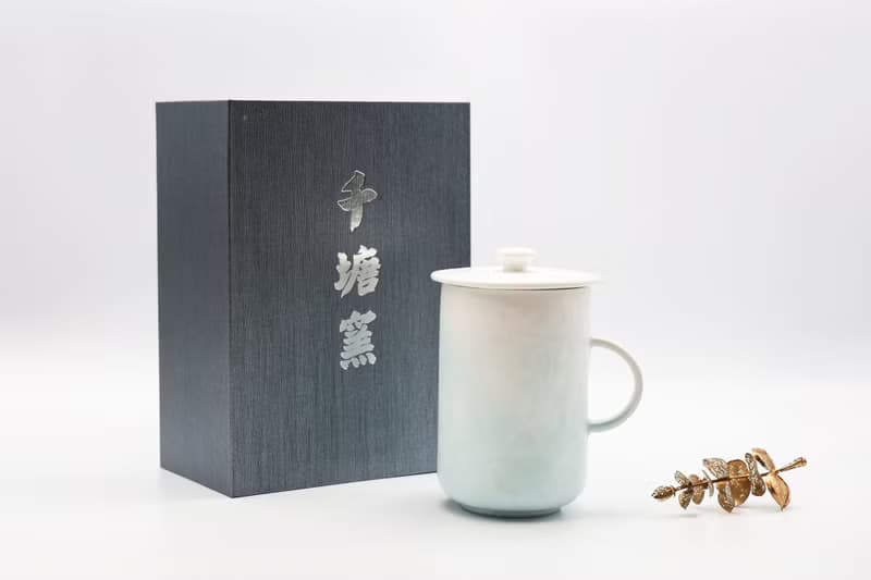 千塘窯(台灣京瓷)-霧之花語馬克杯
