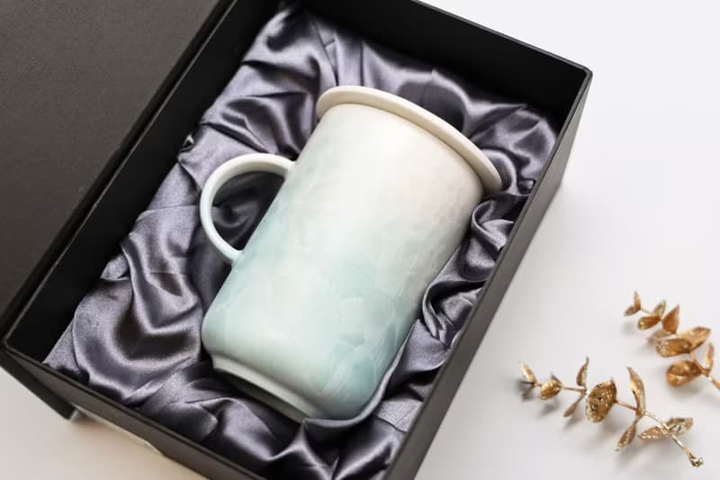 千塘窯(台灣京瓷)-霧之花語馬克杯