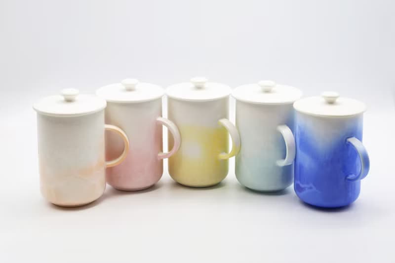 千塘窯(台灣京瓷)-霧之花語馬克杯