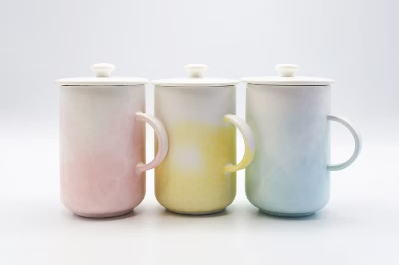 千塘窯(台灣京瓷)-霧之花語馬克杯