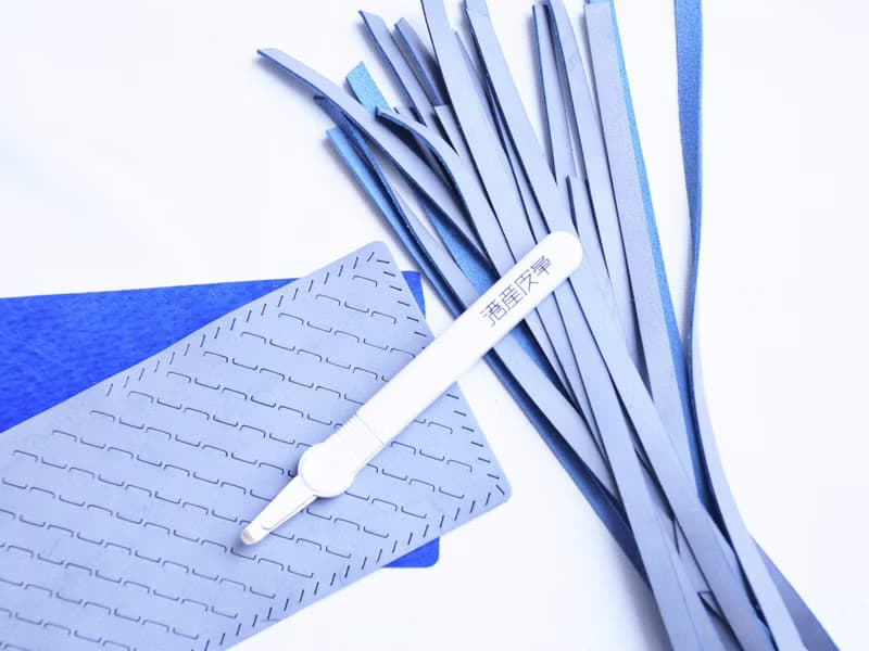 織皮4咭位相片短夾 好好縫 皮革材料包 意大利 植鞣 銀包 情人節