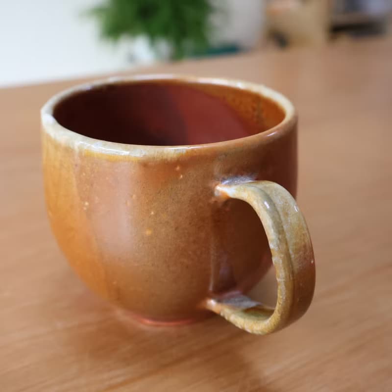 柴燒陶手作 馬克杯