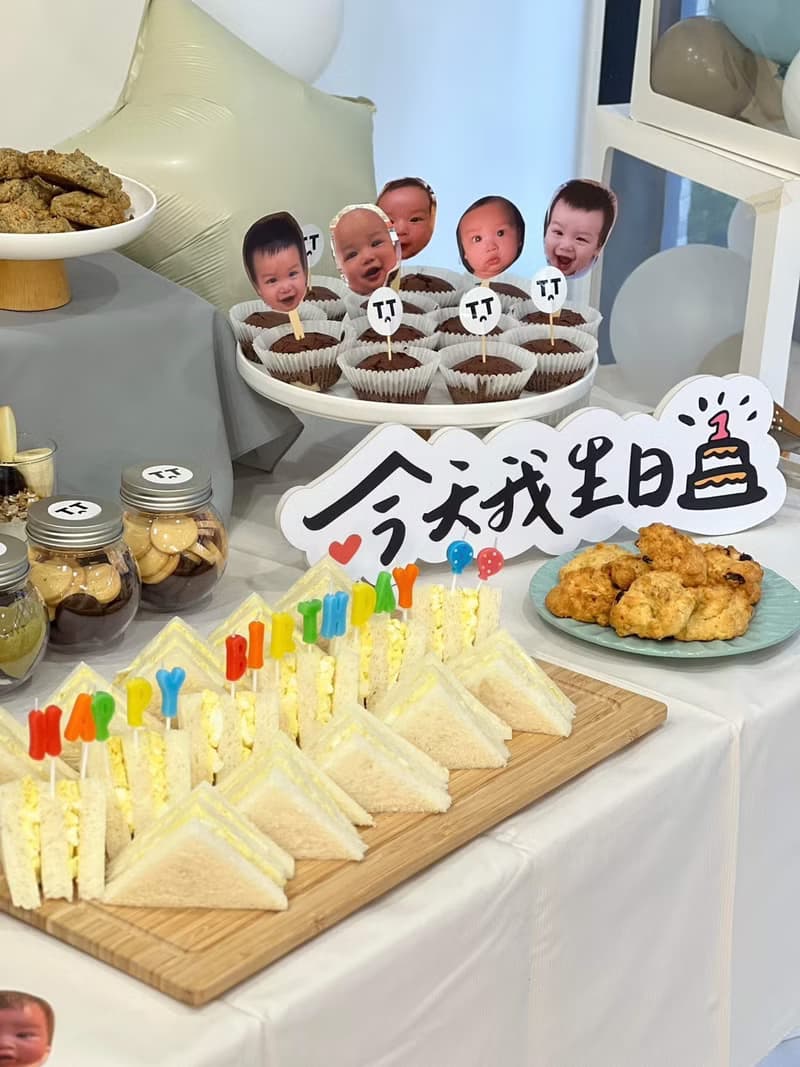 【週歲生日拍照板子】抓周 慶生 拍照道具 佈置道具