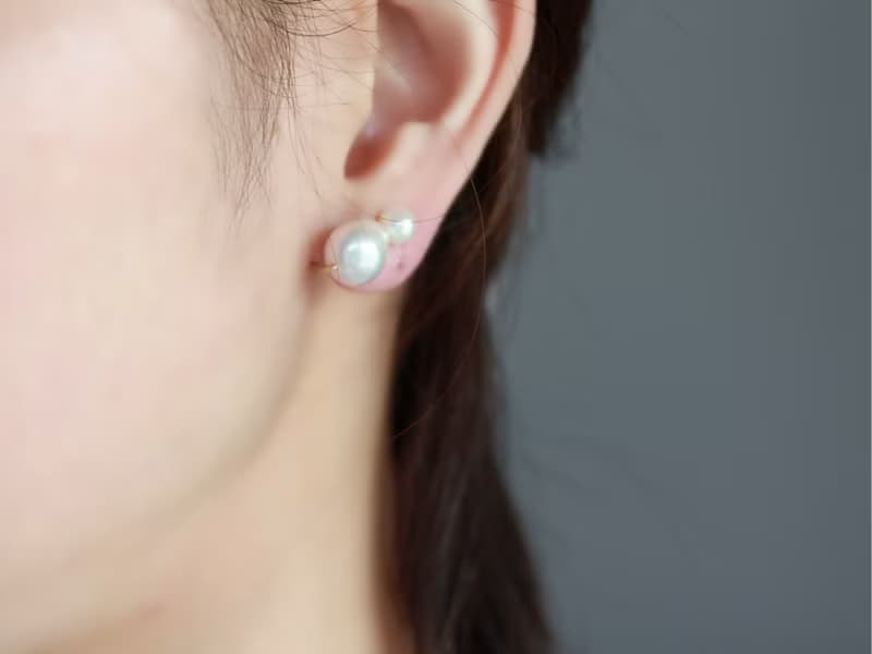 14kgf-twin pearl clip-on