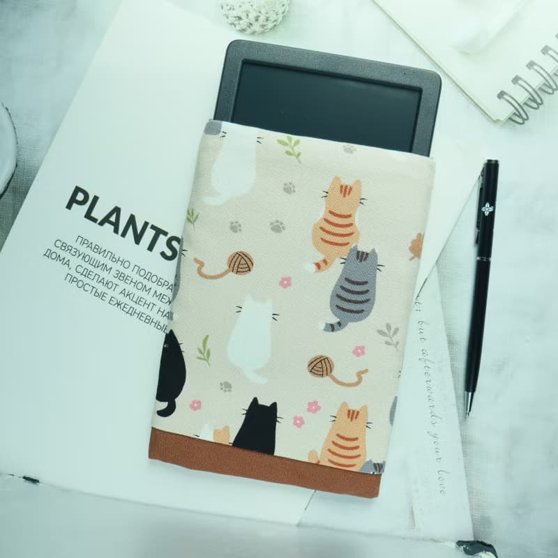 貓咪大集合 電子書保護套/電子書平板套/Kobo 6吋保護套/平板保護