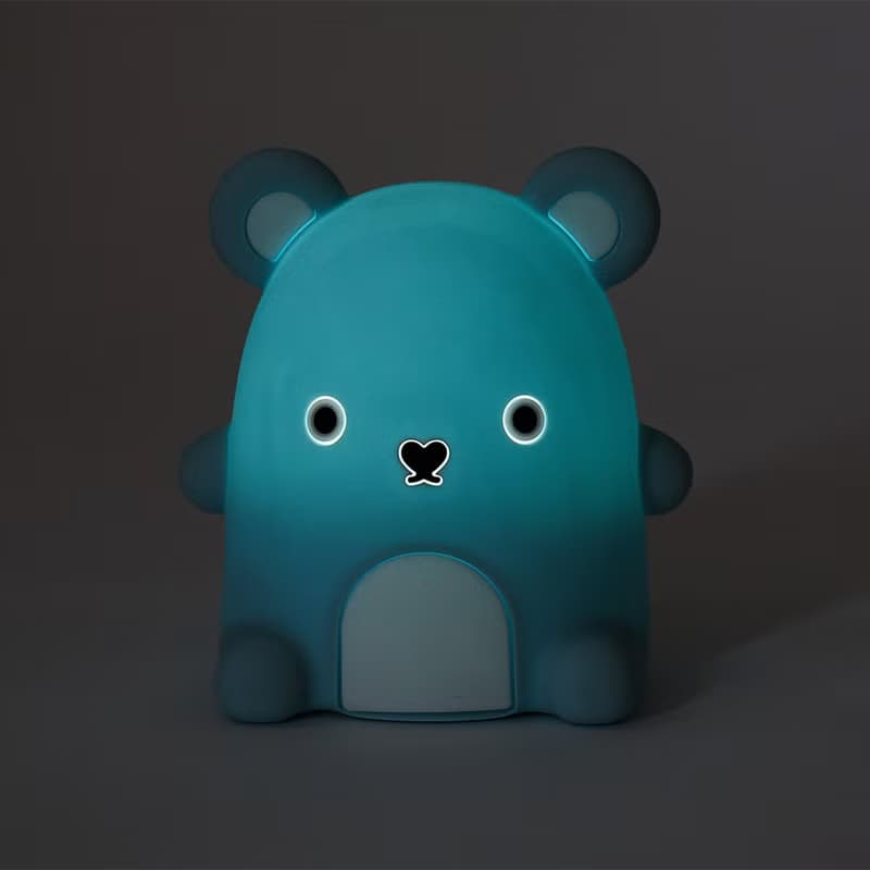 【聯名款】SomeShineXNoodoll矽膠充電式拍拍小夜燈-Ricepudding