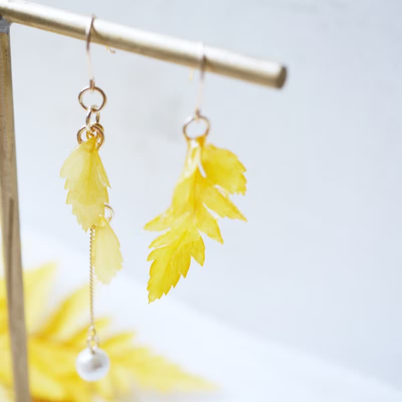 秋の葉jewelryピアスorイヤリング