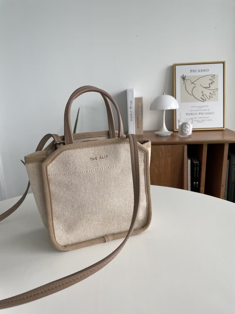 韓國 The Ally | MINI DANA BAG | 小 | 米色 | 手袋 單肩包