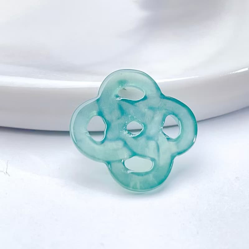 【結‧緣】冰藍水翡翠吉祥結吊飾 | 天然玉翡翠A貨 | 送禮