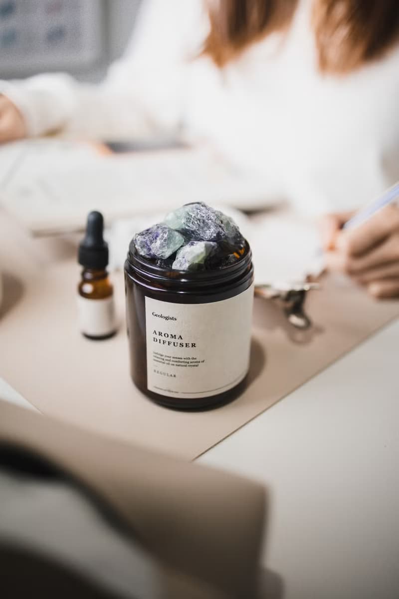 彩螢石 水晶擴香器  | 開運小物