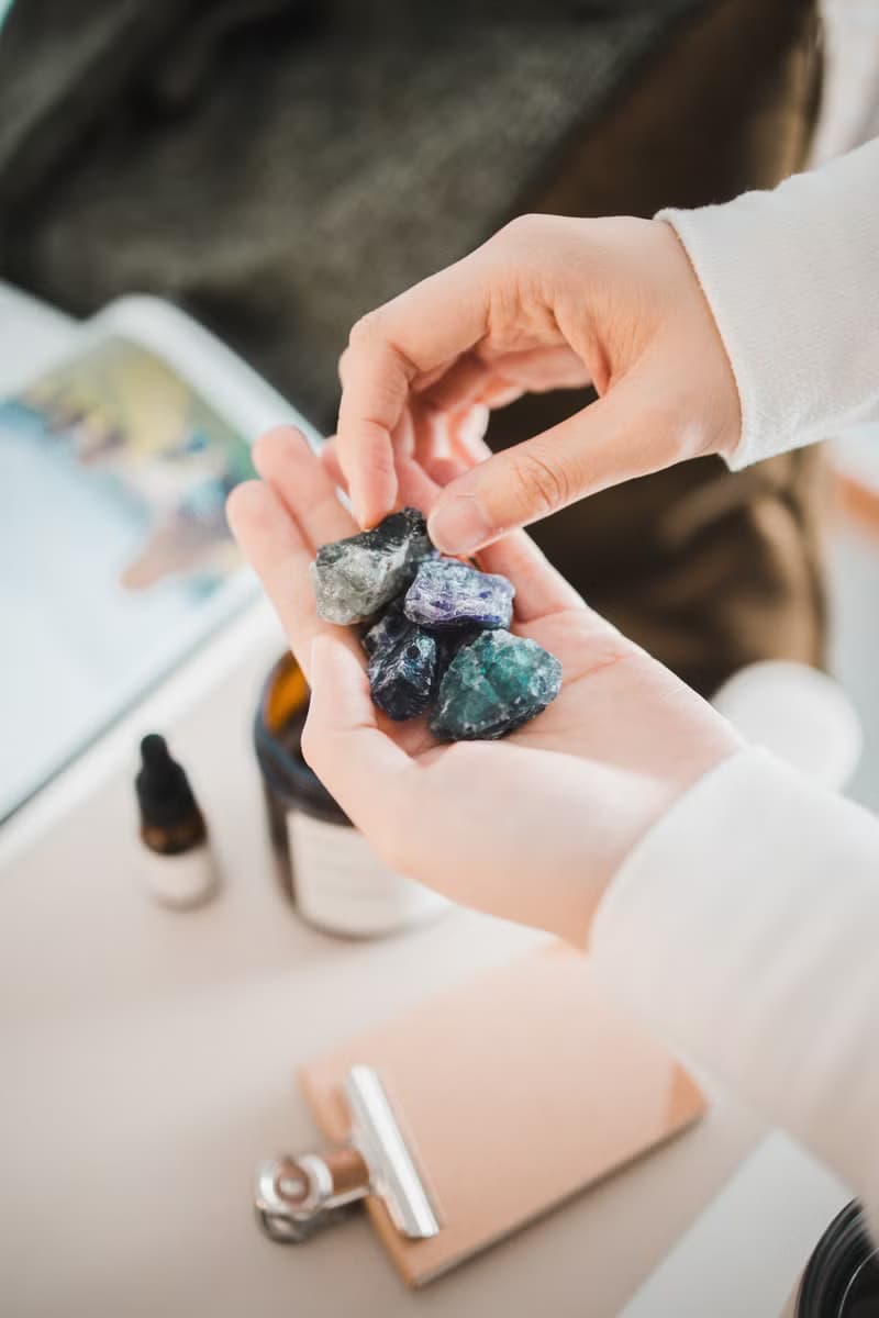 彩螢石 水晶擴香器  | 開運小物