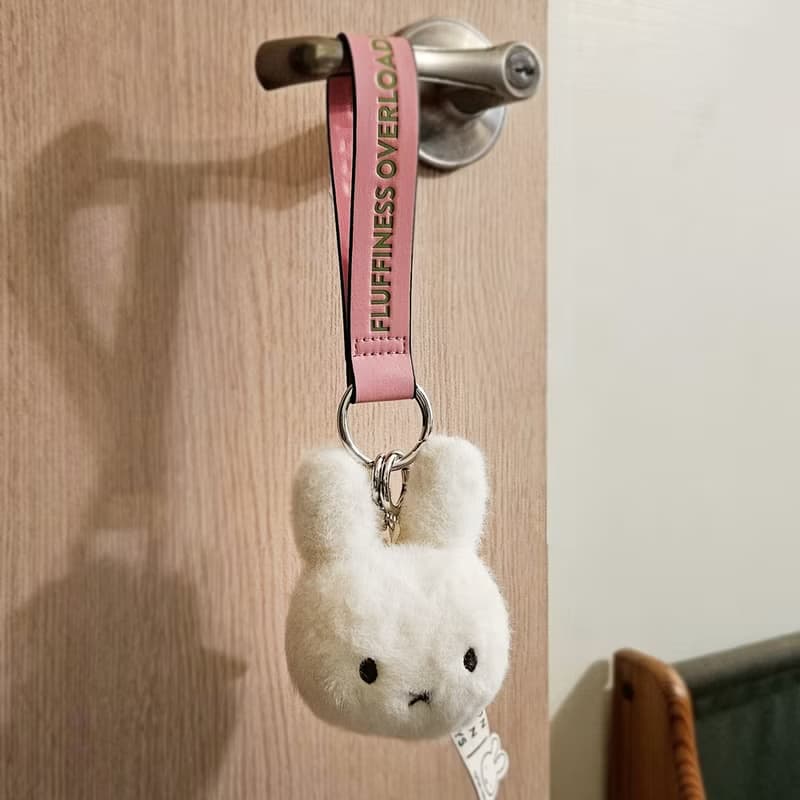 BON TON TOYS Miffy米菲兔環保毛絨背包吊飾-11cm  (兩色)