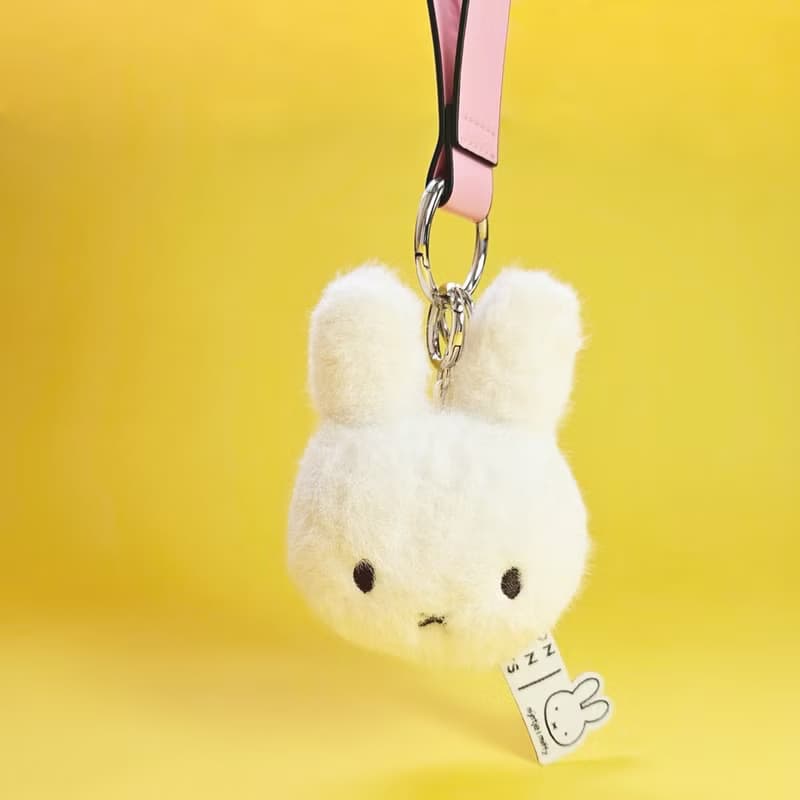 BON TON TOYS Miffy米菲兔環保毛絨背包吊飾-11cm  (兩色)