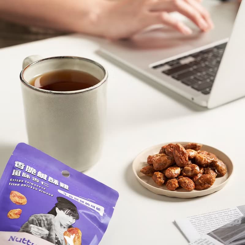 Nutty Nuts 香脆鹹酥雞風味杏仁 120g/罐 6入/盒 中秋 中秋送禮
