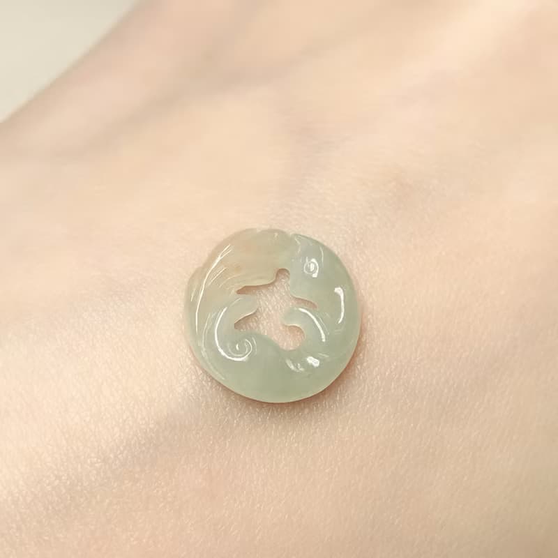 【好人緣】冰種翡翠狐狸 | 天然緬甸A貨翡翠 | 送禮