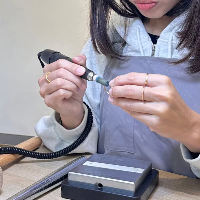 【體驗】新北金工 雙人方案 鍛敲金工手環體驗 純銀手環兩只 文化幣