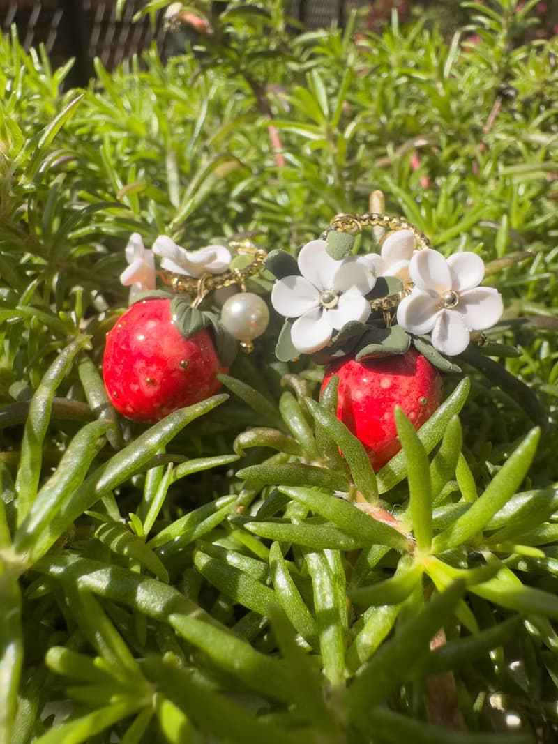 甜美草莓點綴浪漫花語