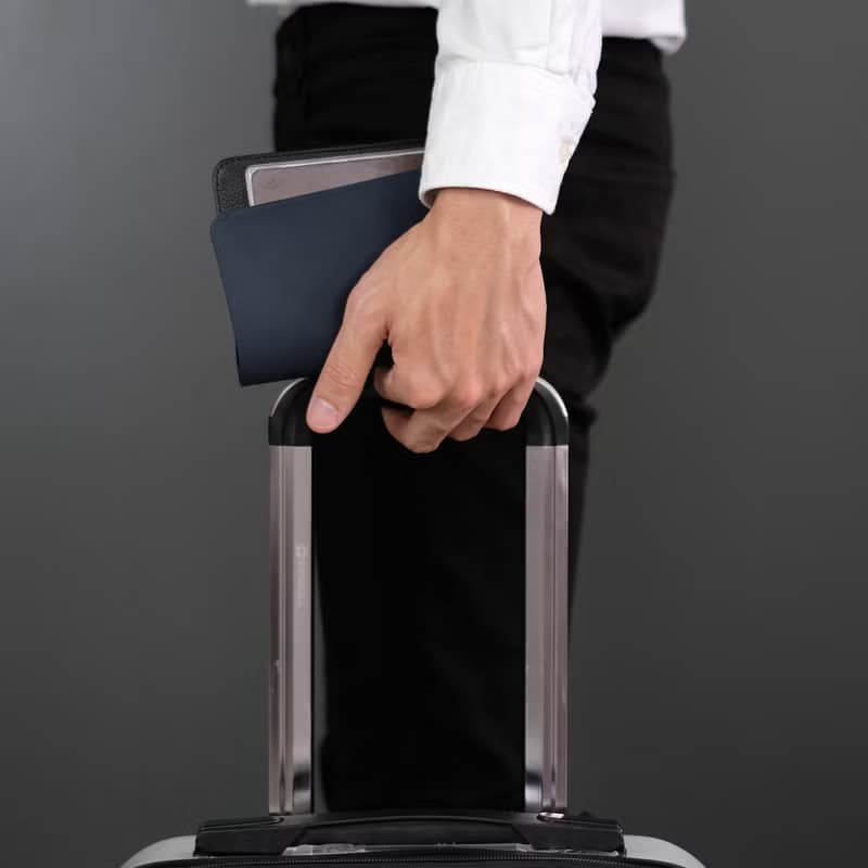 HYPE PASSPORT HOLDER - INDIGO BLUE #CUTTINGMAT from Least studio.