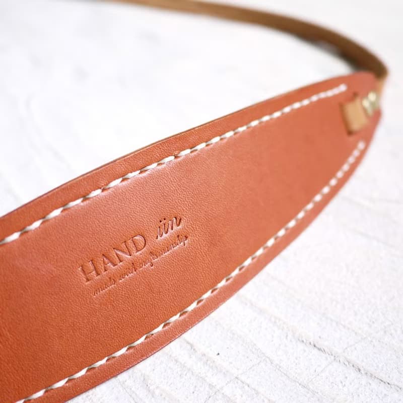 手工製作 皮革復古相機背帶/肩帶Made  by HANDIIN