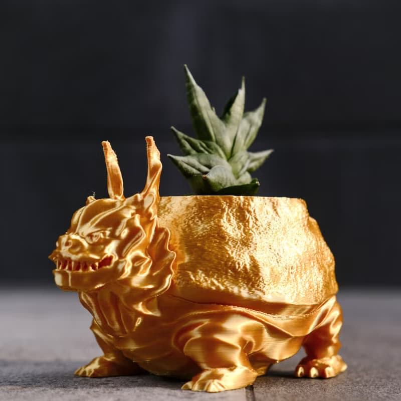 【龍龜】植物盆器 塊根盆 多肉盆 3d列印 盆器 龜甲龍 象牙宮