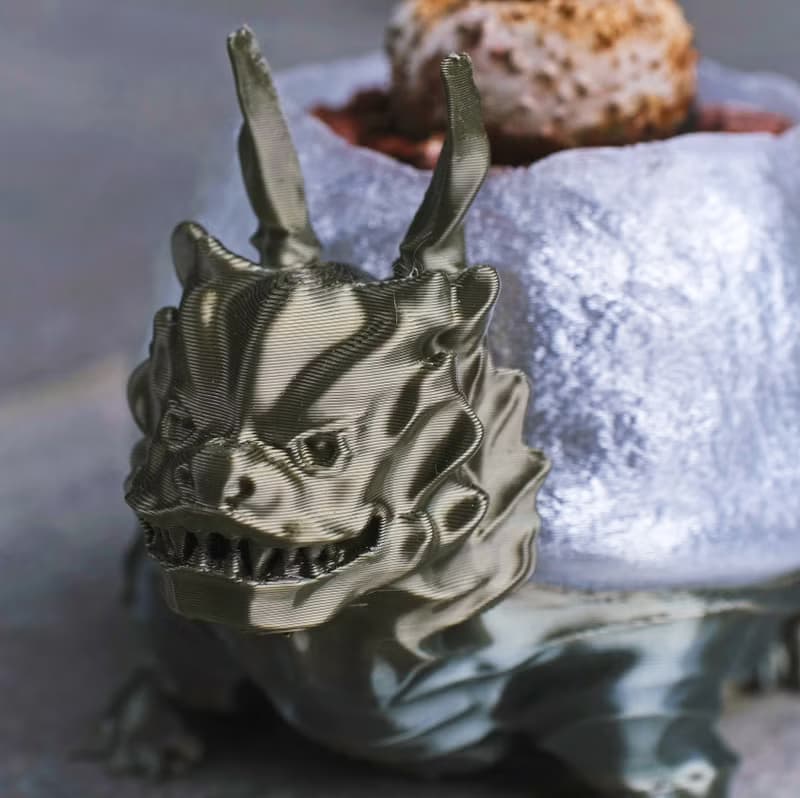 【龍龜】植物盆器 塊根盆 多肉盆 3d列印 盆器 龜甲龍 象牙宮
