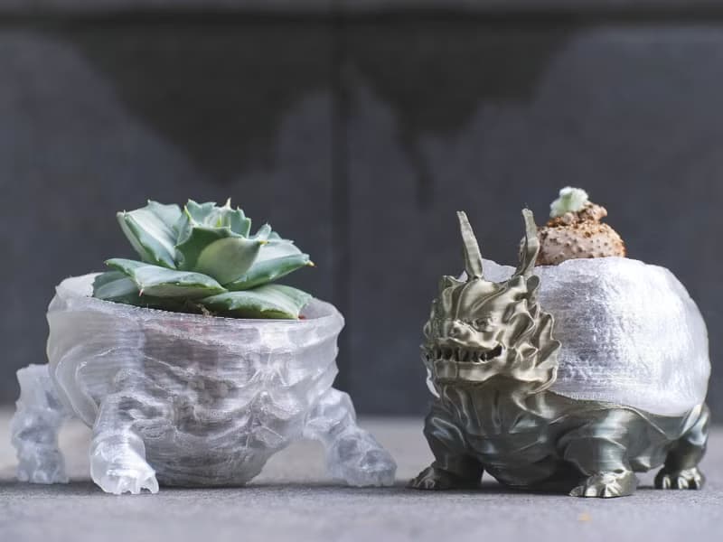 【龍龜】植物盆器 塊根盆 多肉盆 3d列印 盆器 龜甲龍 象牙宮