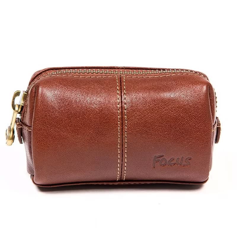 【禮物】真皮鑰匙包 / 零錢包 / 義大利植鞣皮革 / 錢包