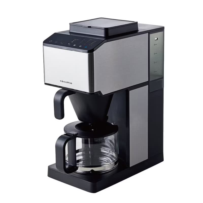 recolte日本麗克特Grind&Brew錐形全自動研磨美式咖啡機 經典